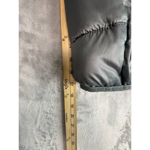 Fanatics NBA Puffer Jacket Gray Full‎ Zip Lightweight Down Men's M - Picture 5 of 9